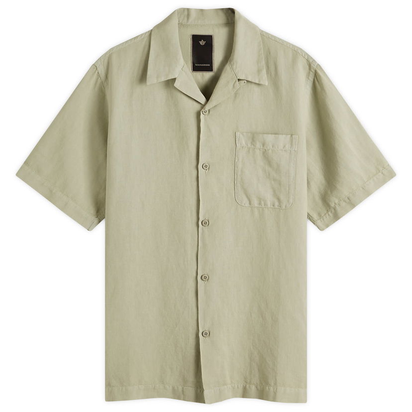 Skjorta Maharishi Maharishi Hemp Vacation Shirt, Size Large Grön | 5211-SAG