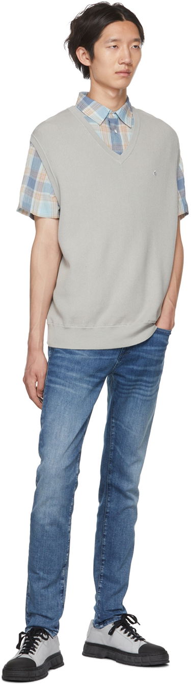 Sweater rag & bone Winslow Knit Vest Grå | MBS22P012LL12, 3