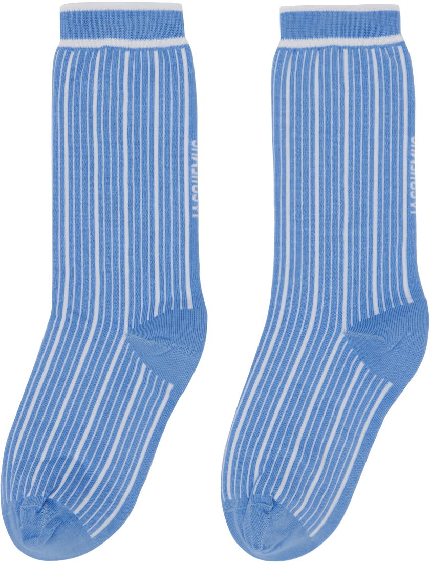 Strumpor Jacquemus Les Sculptures 'Les chaussettes Pablo' Socks Blå | 24E245AC658-5000, 1