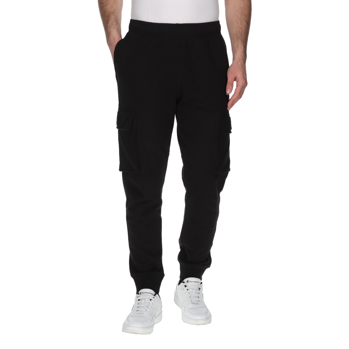 Cargo byxor Champion Rib Cuff Cargo Pant Svart | 220803-KK001, 0