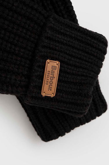 Handskar Barbour Saltburn Knitted Gloves Svart | LGL0132, 1