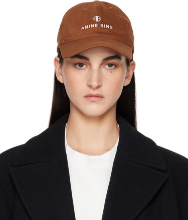 Keps Anine Bing Anine Bing Jeremy Baseball Cap Brun | S-12-9084-220, 0