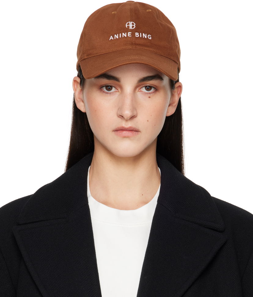 Keps Anine Bing Anine Bing Jeremy Baseball Cap Brun | S-12-9084-220