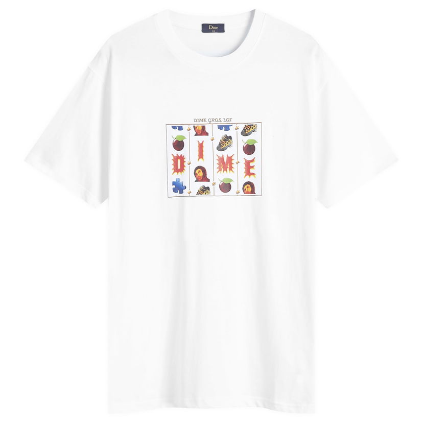 T-shirt Dime VLT T-Shirt Vit | DIMEFA2428WHT