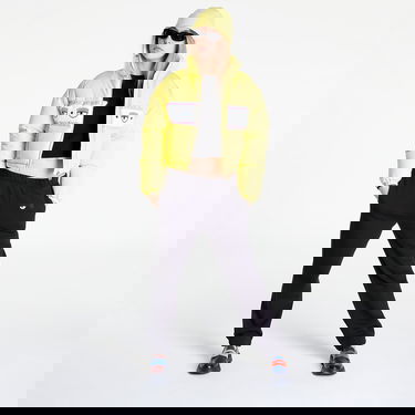 Pufferjacka Chiara Ferragni Logo Print Puffer Jacket Gul | 73CBUD03CQS17604, 1