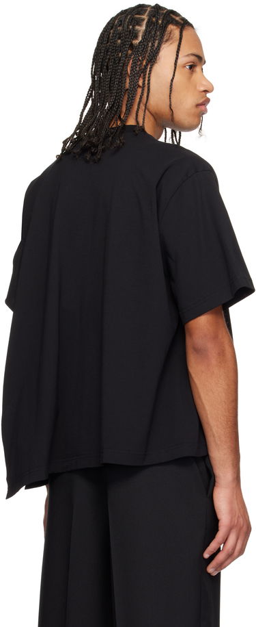 T-shirt Craig Green Craig Green Asymmetric T-Shirt Svart | CGSS25CJETSS22, 2