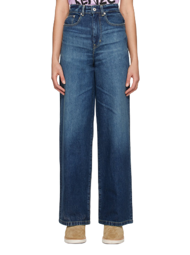 Jeans KENZO Paris Faded Mörkblå | FD52DP2126B2