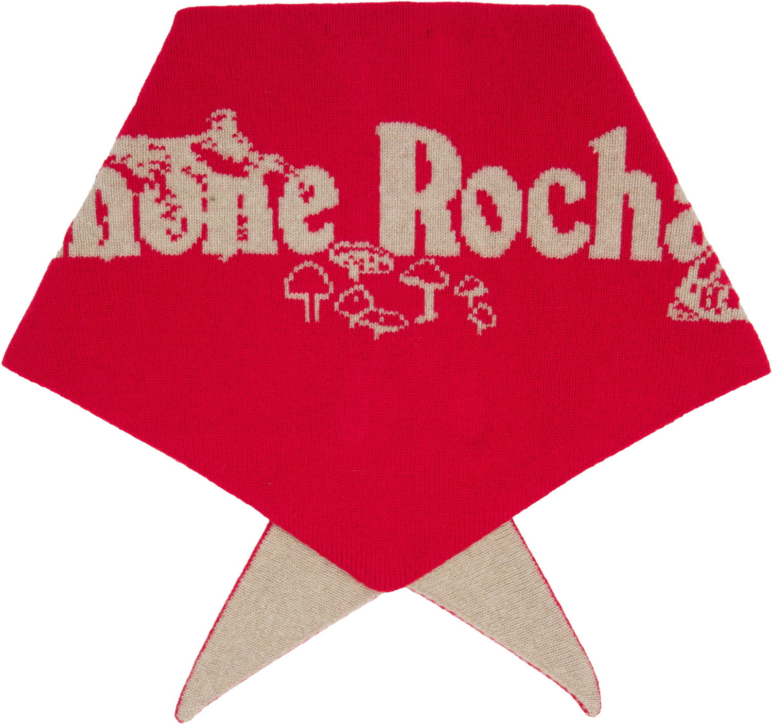 Halsduk Simone Rocha Simone Rocha Graphic Logo Knit Neckerchief Flerfärgad | KIMK3MD 0669, 1