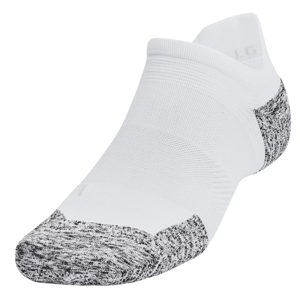 Strumpor Under Armour UA AD Run Cushion No-Show Socks (3 Pairs) Vit | 1387044-100, 1