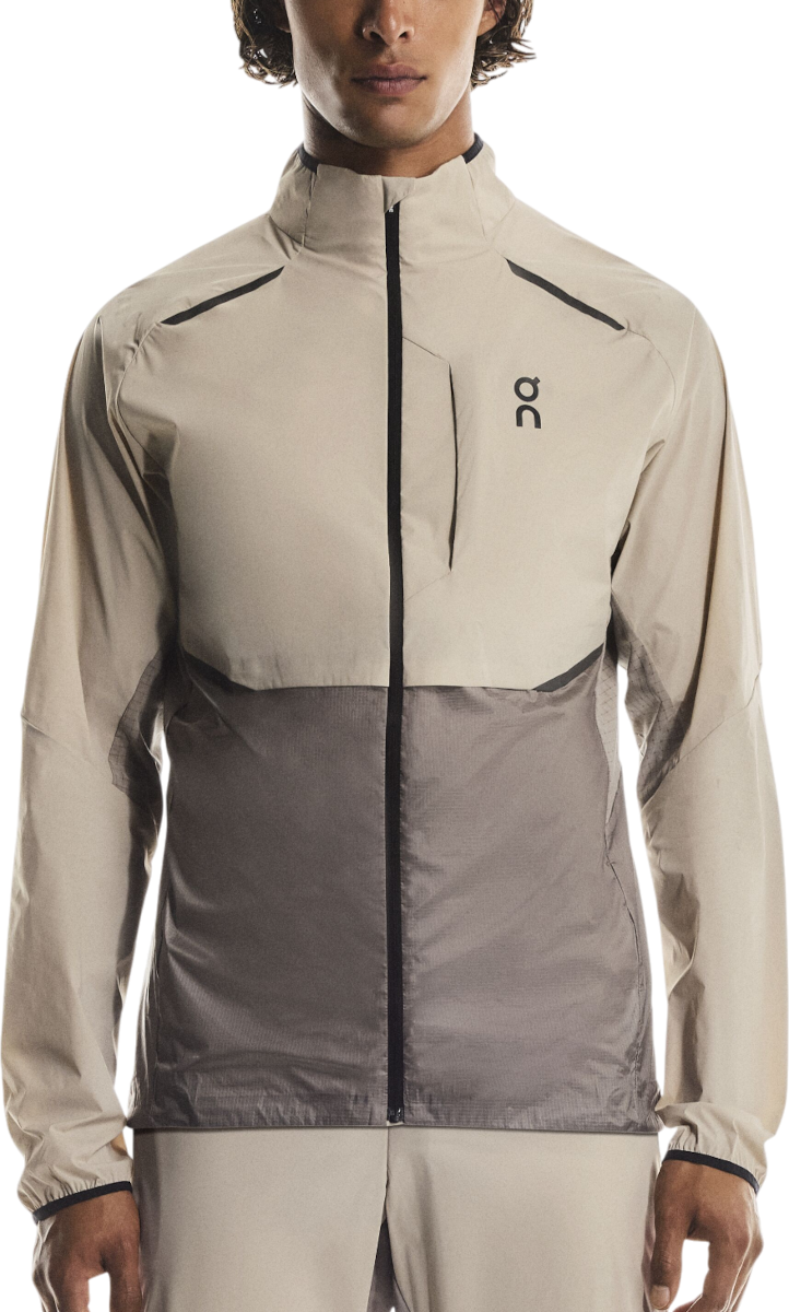 Vindjacka On Running Running Weather Jacket Beige | 1me10313153, 0