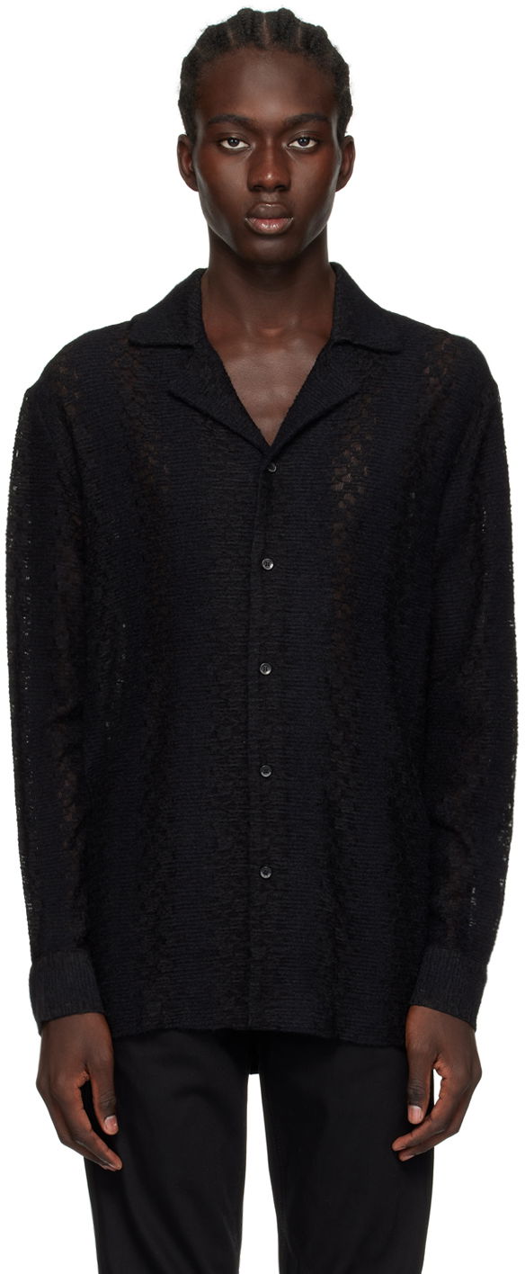 Skjorta Won Hundred Enzo Shirt Svart | 2737-14223