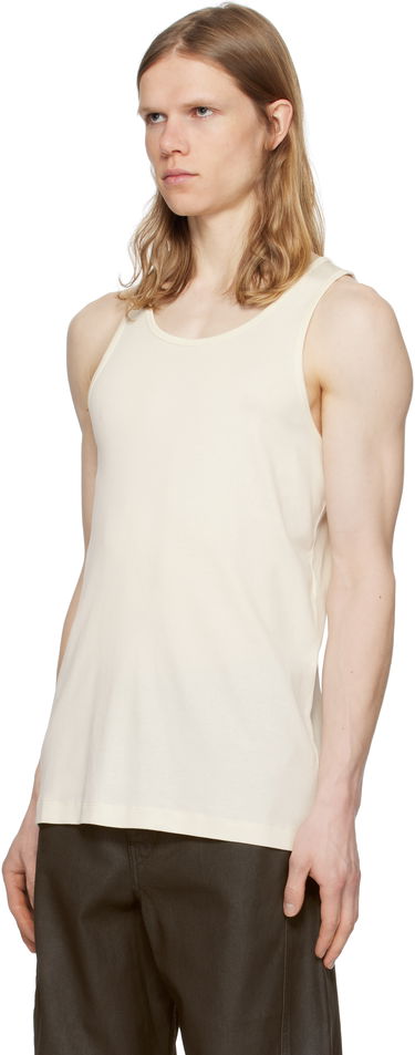 Linne LEMAIRE Lemaire Cotton Tank Top Beige | TO1336 LJ1016, 3