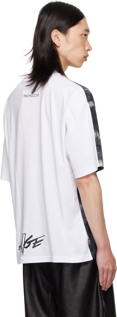 T-shirt Moncler Moncler Genius x A$AP Rocky Glossy Padded Short Sleeve T-Shirt Svart | K24048C0000189AYW, 2