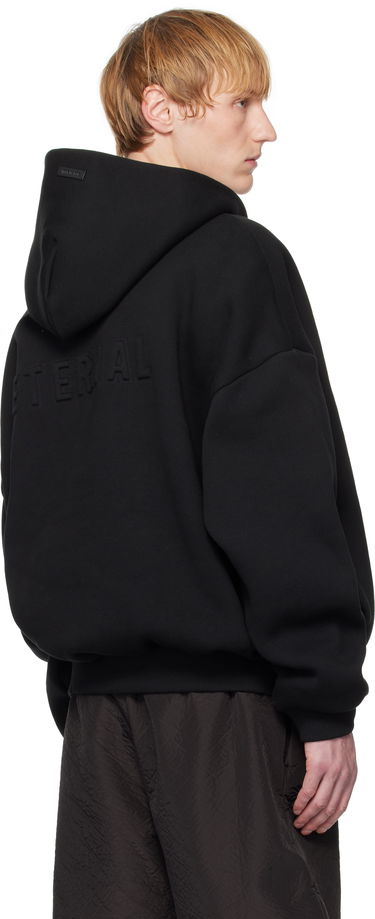 Sweatshirt Fear of God Fear of God Eternal Half Zip Hoodie Svart | FGE250-51311FLC, 2