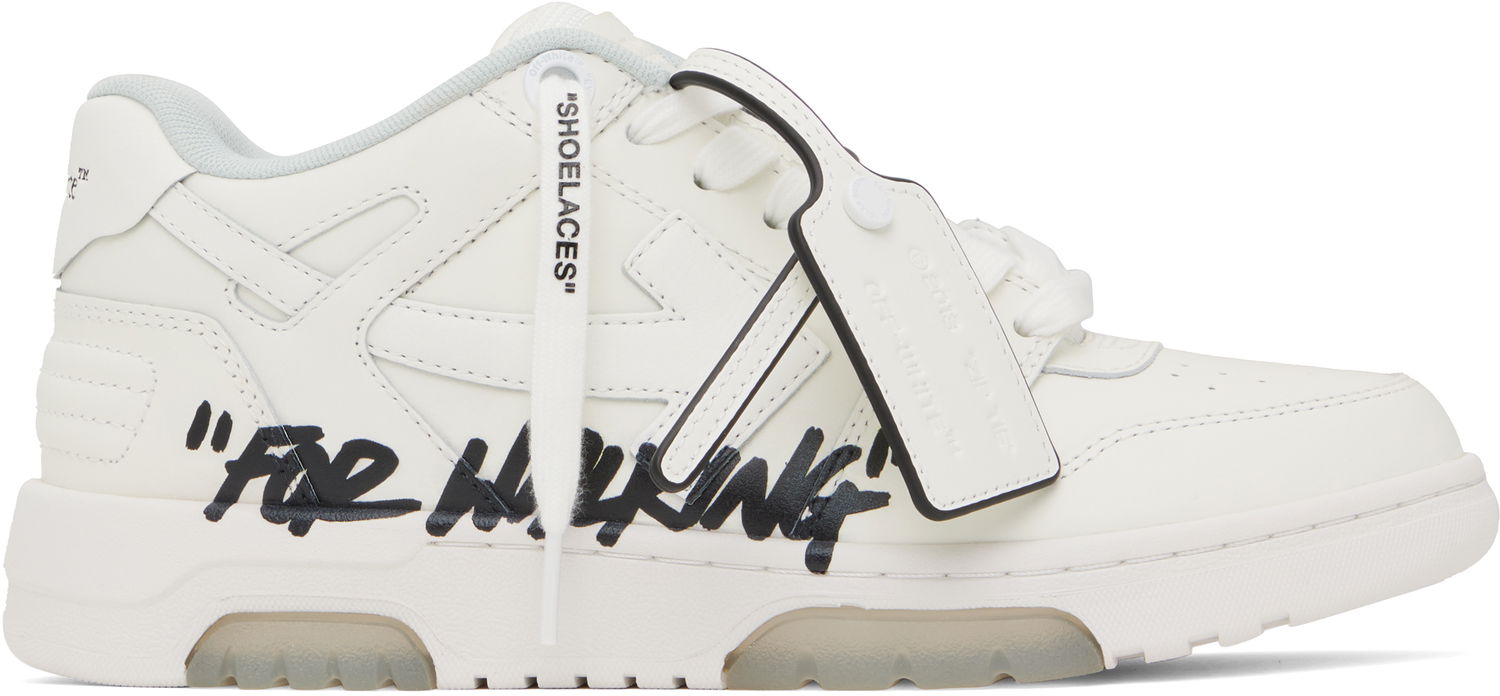 Sneakers och skor Off-White Off-White Out Of Office 'For Walking' Vit | OMIA189C99LEA01A0110, 0