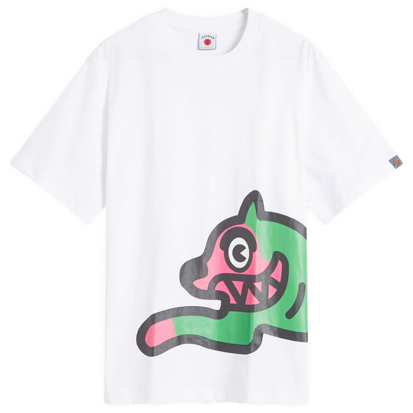 T-shirt BBC IceCream ICECREAM Jumbo Running Dog T-Shirt Vit | IC24458-WHT