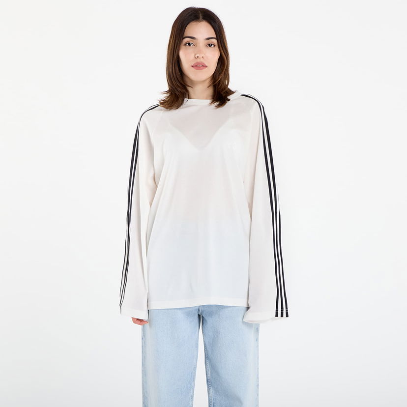 T-shirt Y-3 Y-3 Wire Long Sleeve T-Shirt Vit | JZ0635