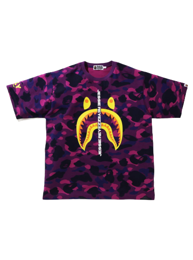 T-shirt BAPE Jessie Reyez x Shark Relaxed Tee Purpur | 001CSH231903XPUR