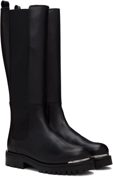 Kläder Anine Bing ANINE BING Justine Lug Sole Knee-High Boots Svart | A-14-1142-000, 3