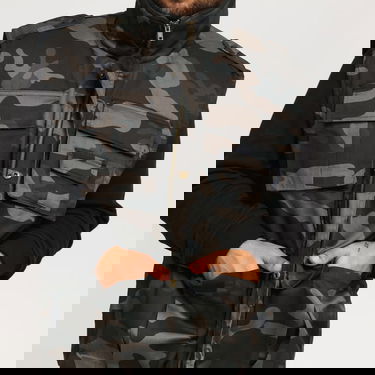 Väst Urban Classics Ranger Vest Grå | BD4014 Dark Grey Camo, 3