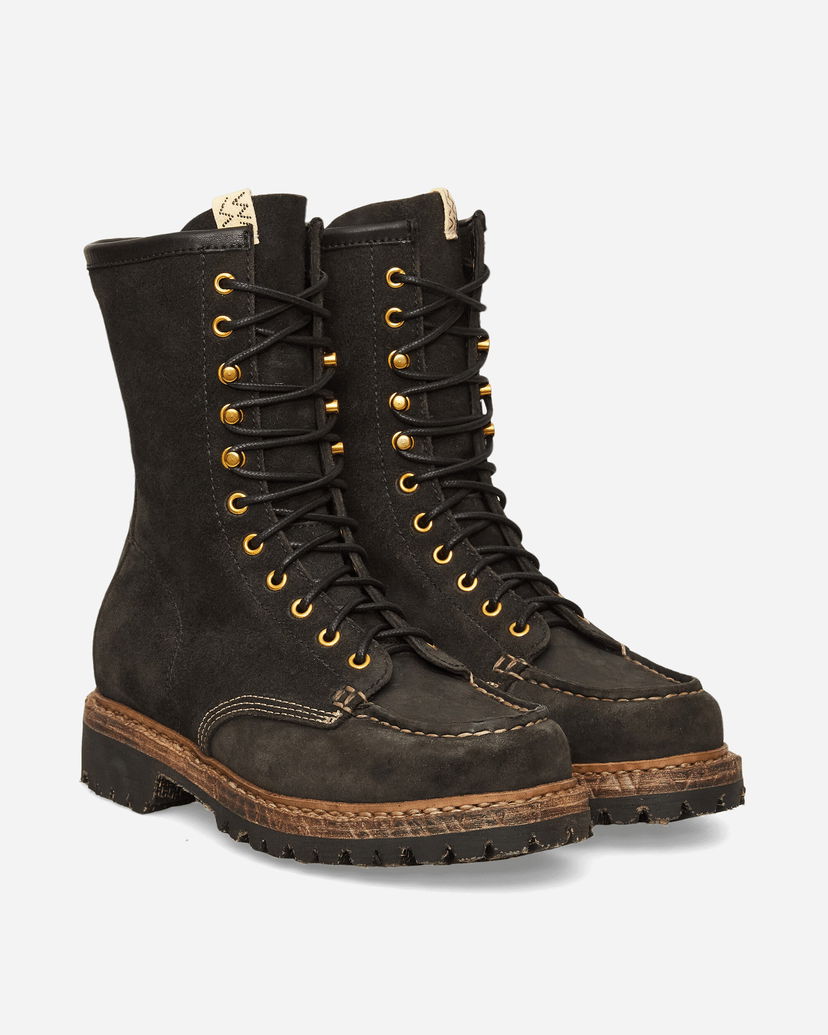 Sneakers och skor visvim Scout Moc Folk Lace-Up Boots Svart | 0125202002011 1