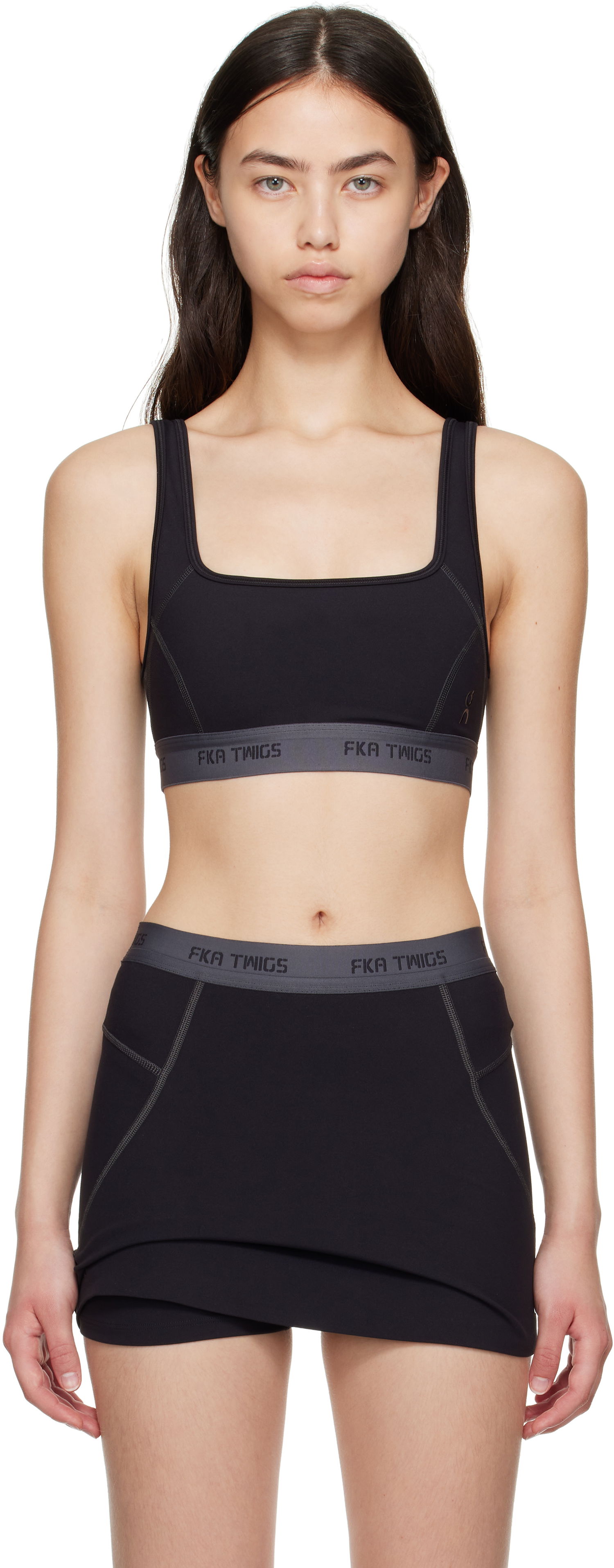 Behå On Running FKA twigs Edition Studio Sports Bra Svart | 1WF11650553, 0