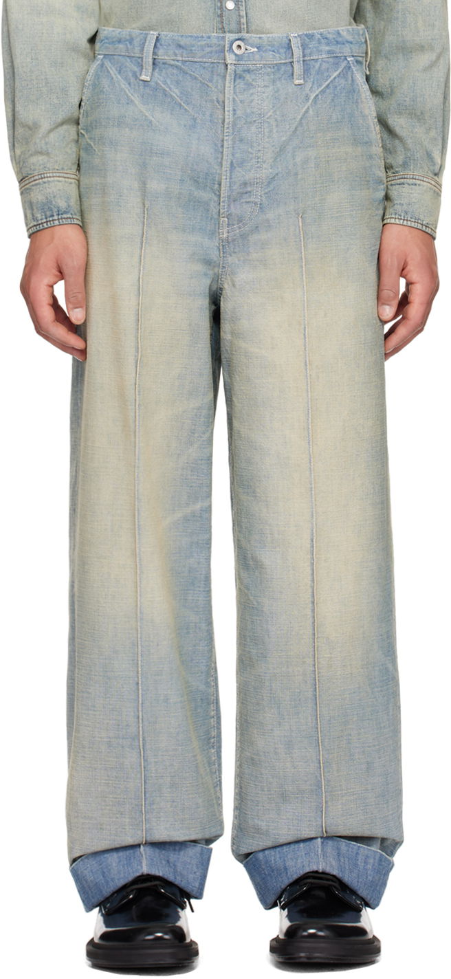 Jeans KENZO Paris Jeans Blå | FE55DP3336H7
