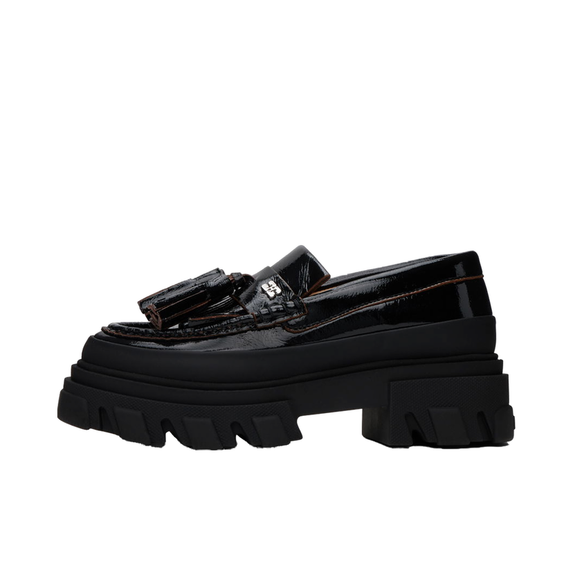 Sneakers och skor GANNI Loafers Svart | S2844