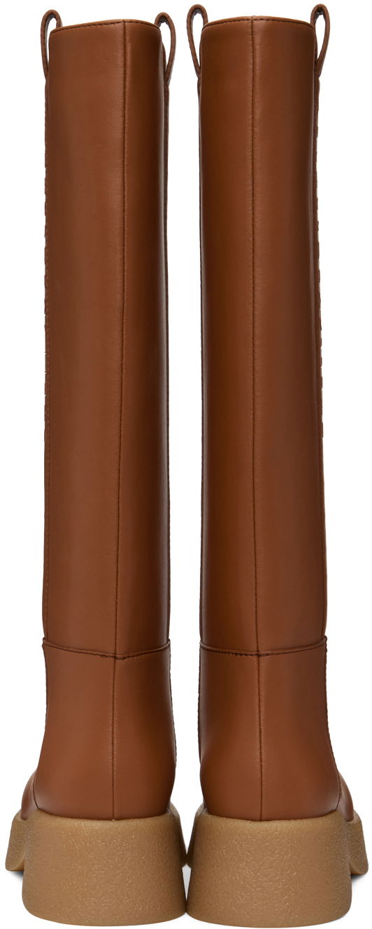 Sneakers och skor Stella McCartney Skyla Knee-High Boots Brun | 810132AP00M0, 1