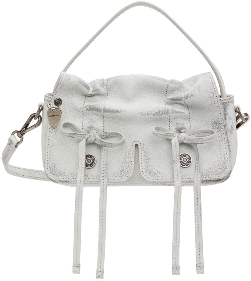 Kläder Acne Studios Gray Multipocket Micro Bag Grå | A10386-