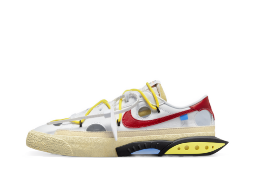 Sneakers och skor Nike Off-White x Blazer Low "Fossil" Flerfärgad | DH7863-100