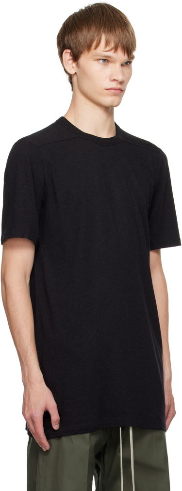 T-shirt Rick Owens Rick Owens Concordians Level T-Shirt Svart | RU02E1264 JR, 1