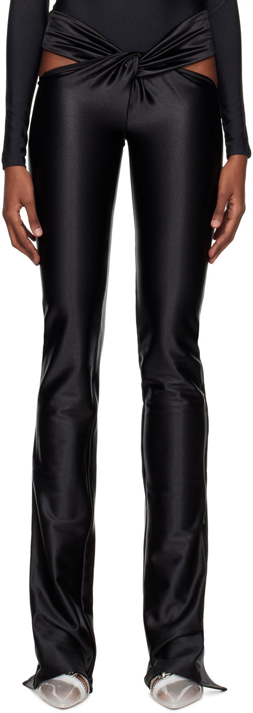 Damasker Coperni Coperni Cut-Out Trousers Svart | COPP38056