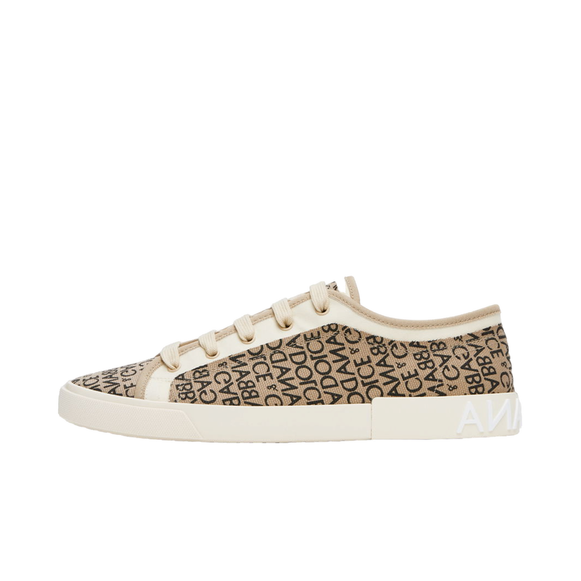 Sneakers och skor Dolce & Gabbana Portofino Vintage Beige | CS2239AR851