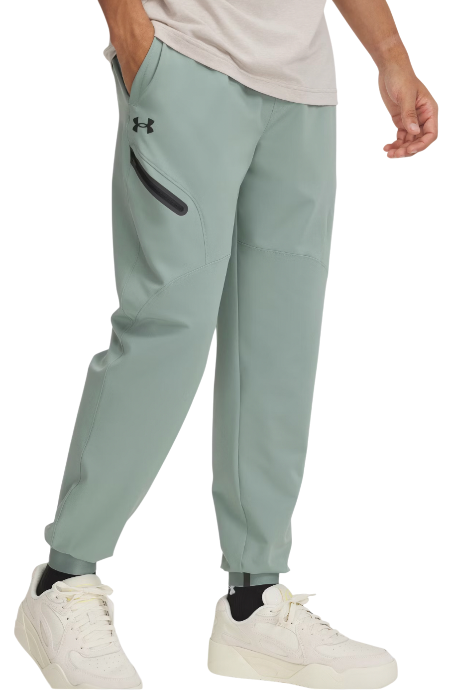 Träningsbyxor Under Armour Unstoppable Joggers Grön | 1388823-348, 0