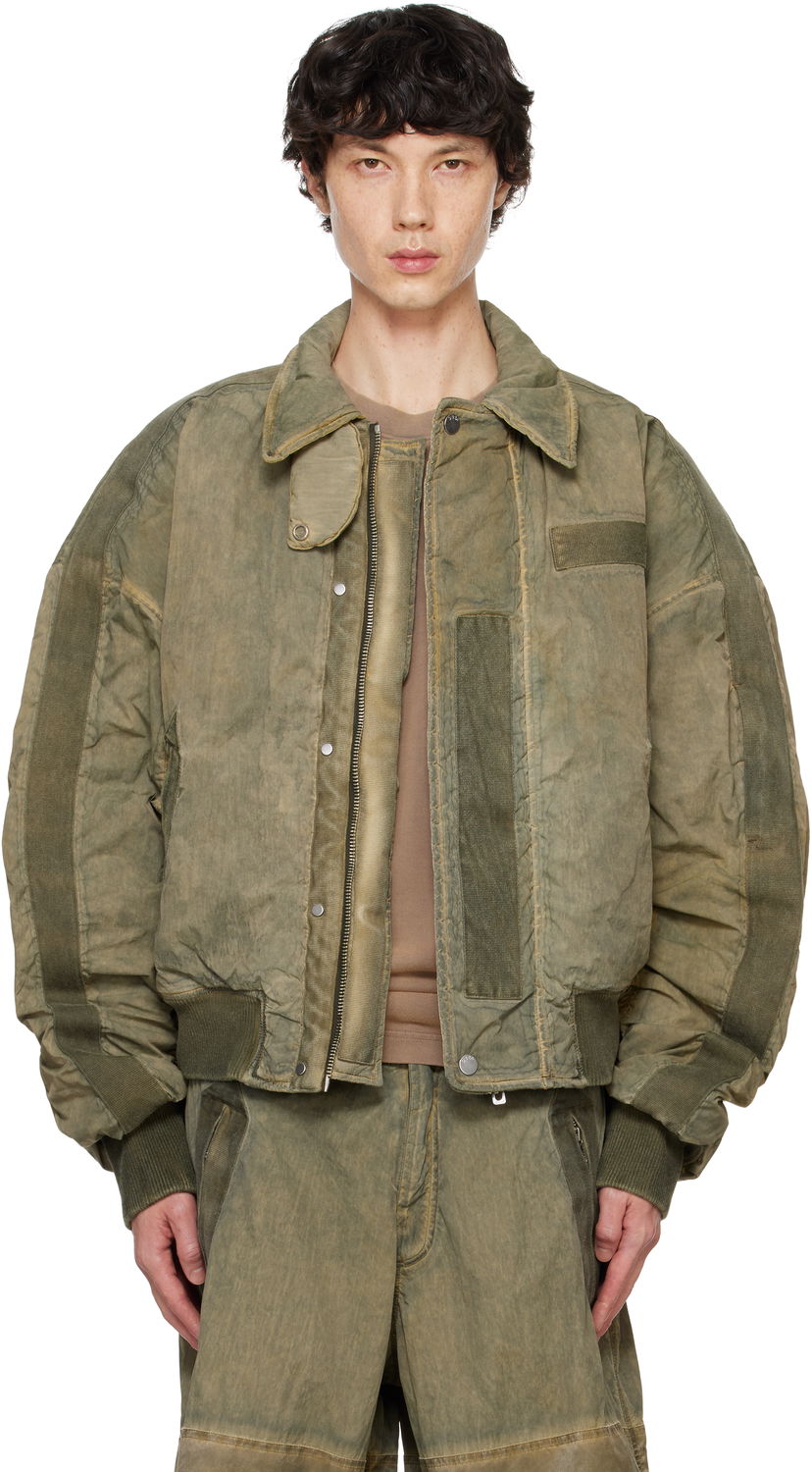Bomberjacka 032C Clay Utility Bomber Jacket Grön | F24-URW-1903-450