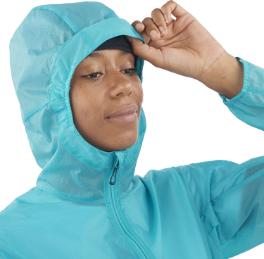 Jacka Salomon SENSE AERO WIND JKT W Turkos | lc2203700, 2