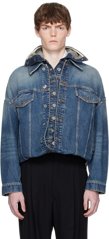 Jacka Jean Paul Gaultier Jean Paul Gaultier 'The Double' Denim Jacket Blå | 25/03-U-JA006-D024-57, 0