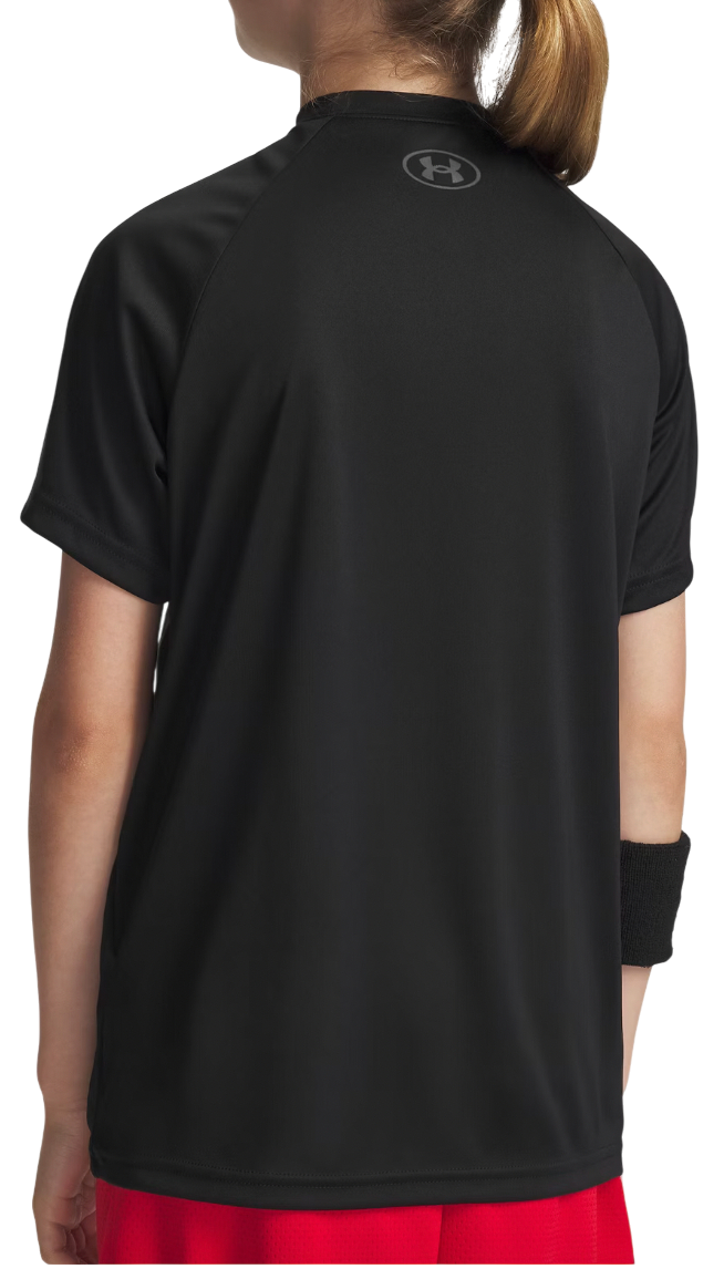 T-shirt Under Armour T-Shirt UA Tech Split Wordmark Short Sleeve Svart | 1383010-003, 1