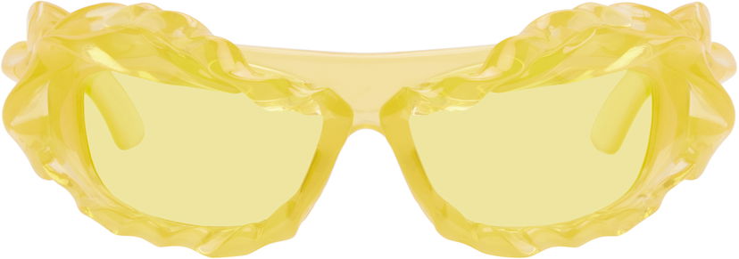Solglasögon Ottolinger Ottolinger Twisted Sunglasses Gul | 2227260115