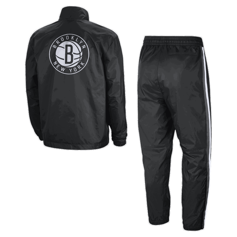 Träningsoverall Nike BROOKLYN NETS COURTSIDE TRACKSUIT Svart | DR9386-010