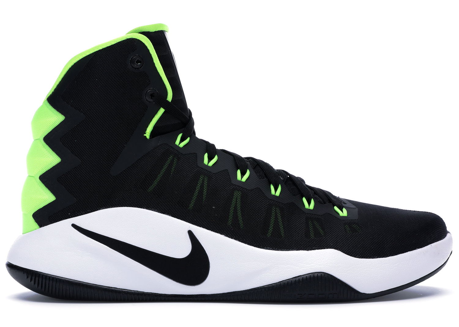Sneakers och skor Nike Hyperdunk 2016 Black/Black-Volt Svart | 844359-007, 0