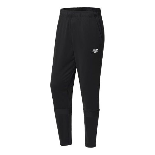 Träningsbyxor New Balance Knit Training Pants Svart | AMP21091-BK