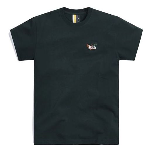 T-shirt KITH Botanical Floral Tee Svart | KH3999-302