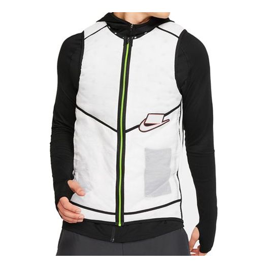 Väst Nike Aerolayer Wild Run Vest Vit | BV5620-100