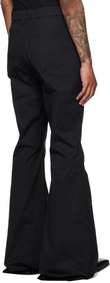 Byxor Rick Owens Rick Owens Concordians Bolan Bootcut Trousers Svart | RU02E1335 TE, 2