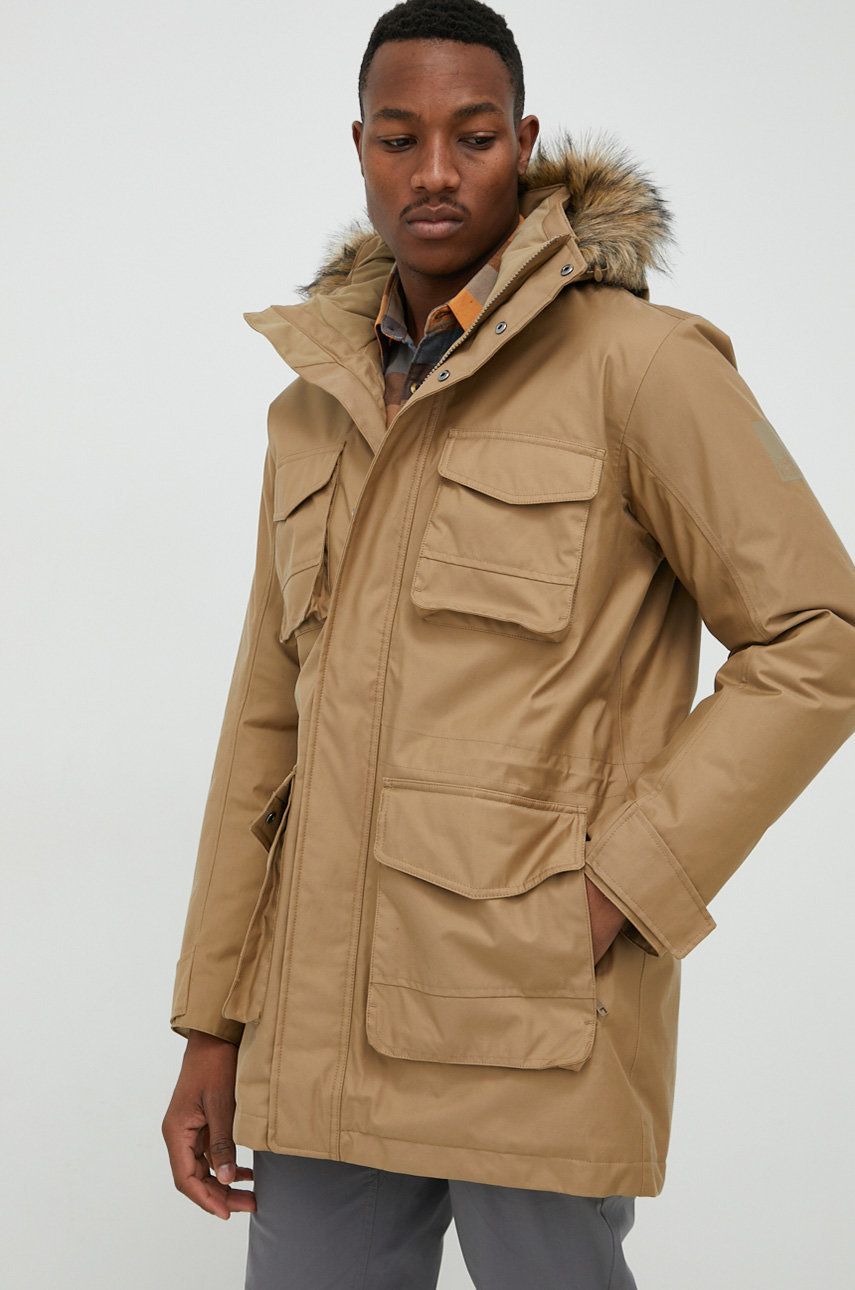 Parkas Jack Wolfskin Winterfrost Down Parka Beige | 1115441, 0
