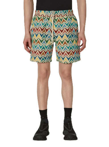 Shorts Pleasures Basket Woven Shorts Flerfärgad | P23SP047 KHAKI