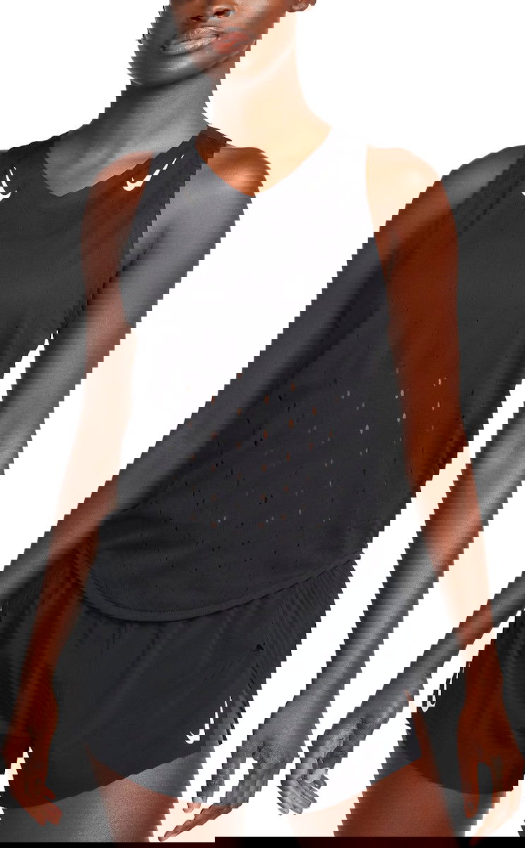 Linne Nike ARSWFT DFADV SINGLET TOP Svart | fn2504-010