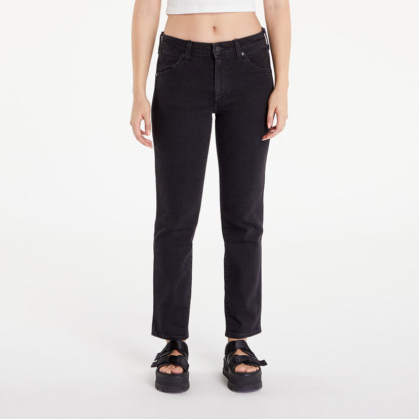 Byxor Wrangler Pants Piper Smokey Svart | 112356403
